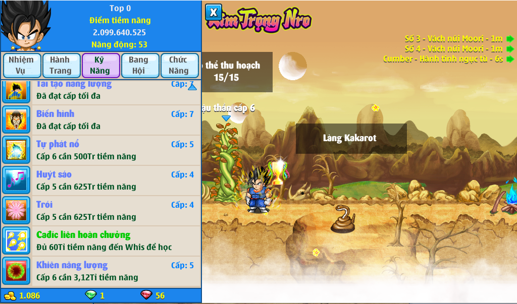 Nick Ngọc Rồng Online VIP giá rẻ, NickDaoQuan.Com, Shop Nick Ngọc Rồng