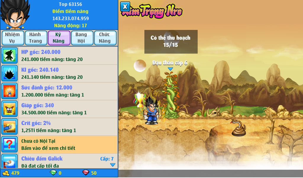 Nick Ngọc Rồng Online VIP giá rẻ, NickDaoQuan.Com, Shop Nick Ngọc Rồng