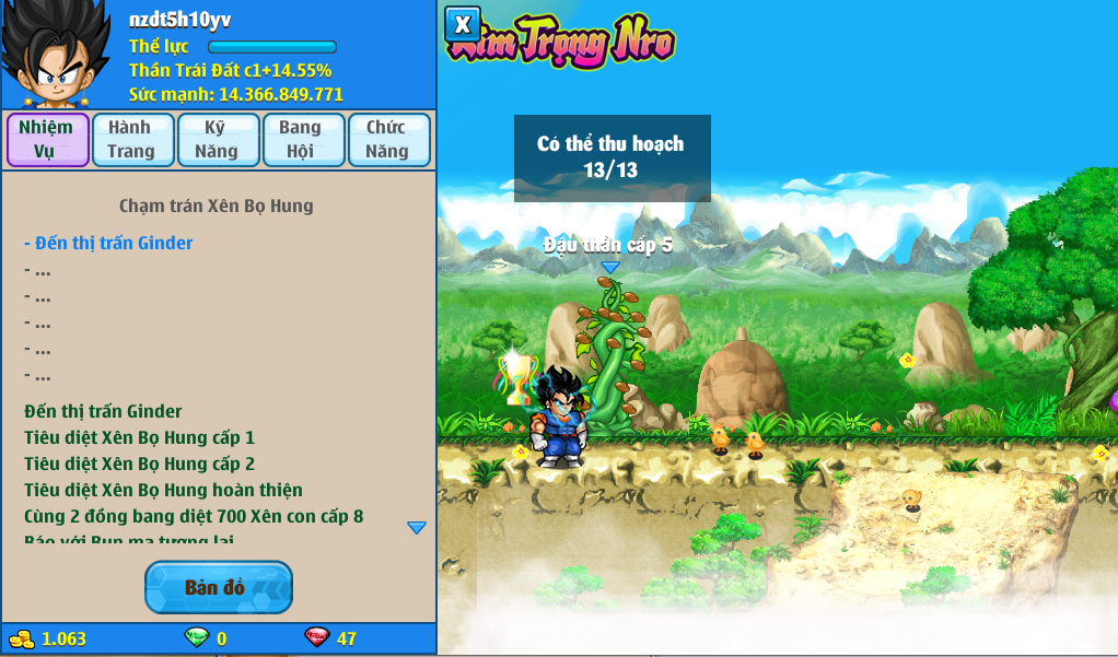 Nick Ngọc Rồng Online VIP giá rẻ, NickDaoQuan.Com, Shop Nick Ngọc Rồng