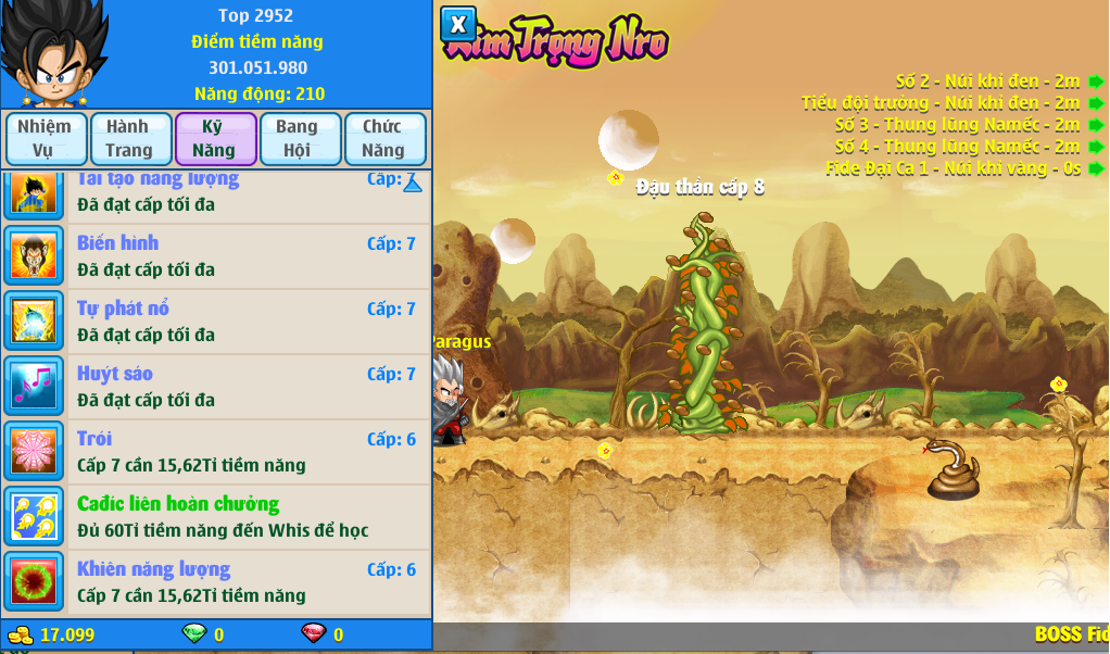 Nick Ngọc Rồng Online VIP giá rẻ, NickDaoQuan.Com, Shop Nick Ngọc Rồng