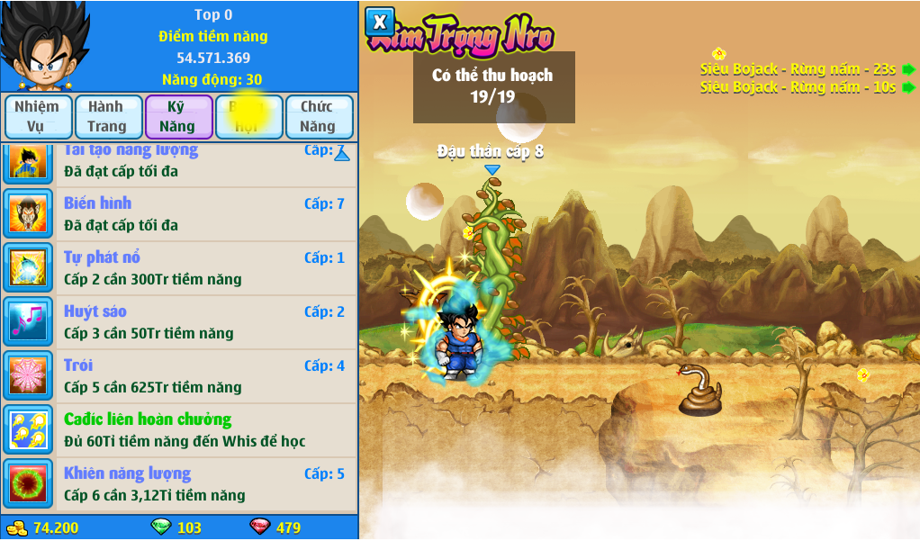 Nick Ngọc Rồng Online VIP giá rẻ, NickDaoQuan.Com, Shop Nick Ngọc Rồng