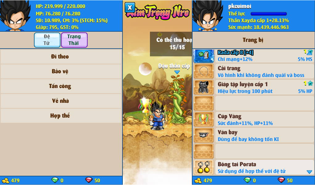 Nick Ngọc Rồng Online VIP giá rẻ, NickDaoQuan.Com, Shop Nick Ngọc Rồng