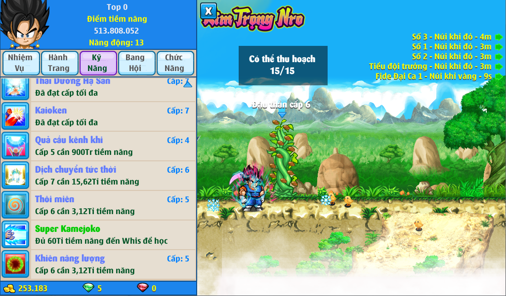 Nick Ngọc Rồng Online VIP giá rẻ, NickDaoQuan.Com, Shop Nick Ngọc Rồng