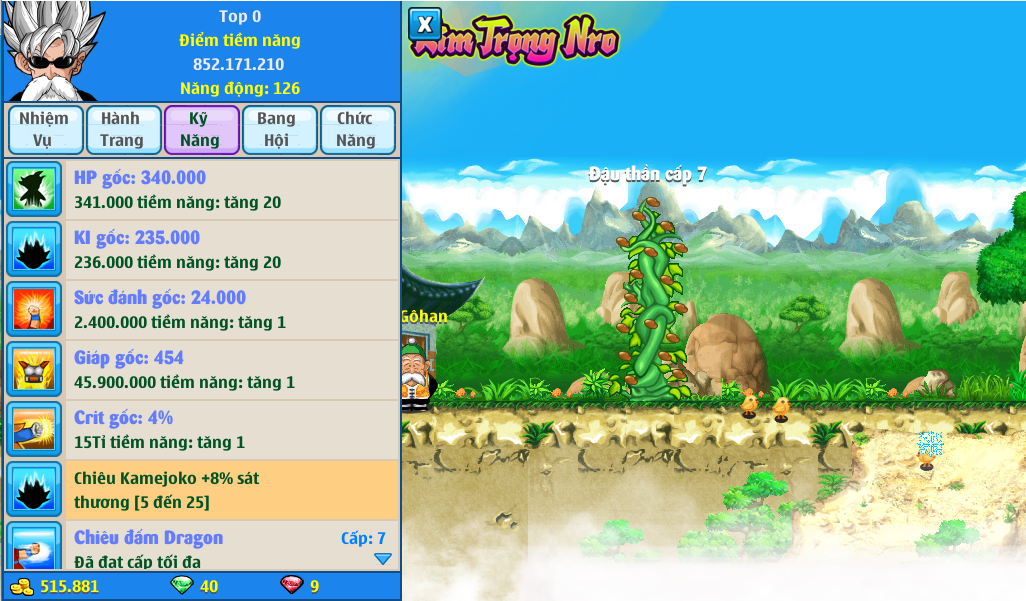 Nick Ngọc Rồng Online VIP giá rẻ, NickDaoQuan.Com, Shop Nick Ngọc Rồng