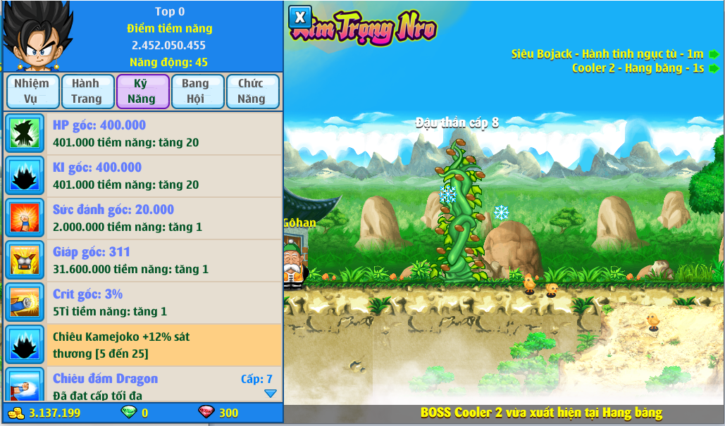 Nick Ngọc Rồng Online VIP giá rẻ, NickDaoQuan.Com, Shop Nick Ngọc Rồng