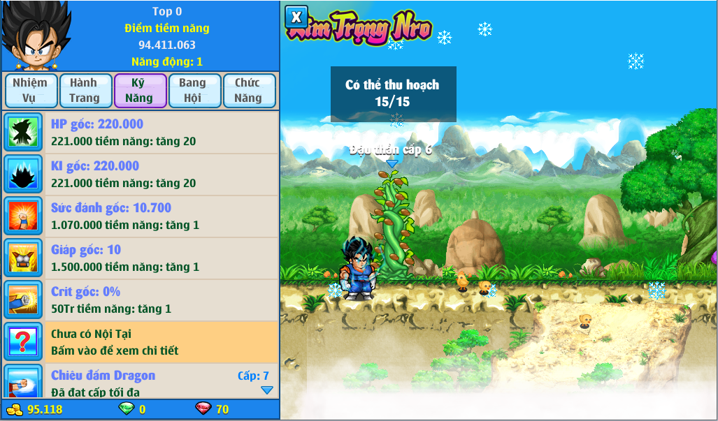 Nick Ngọc Rồng Online VIP giá rẻ, NickDaoQuan.Com, Shop Nick Ngọc Rồng