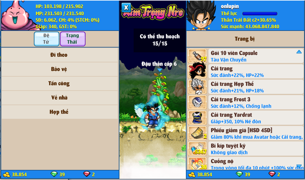 Nick Ngọc Rồng Online VIP giá rẻ, NickDaoQuan.Com, Shop Nick Ngọc Rồng