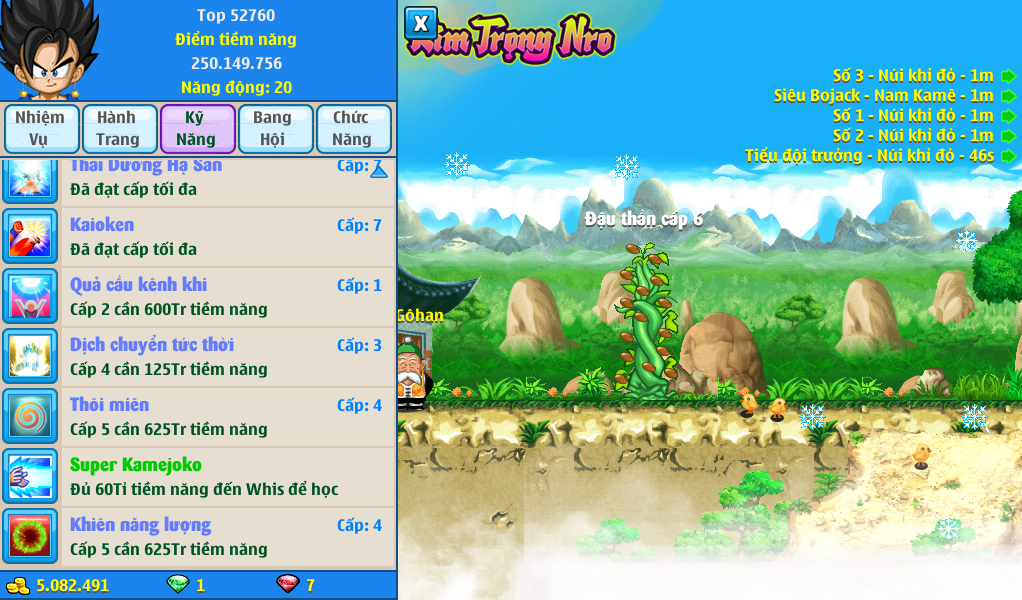 Nick Ngọc Rồng Online VIP giá rẻ, NickDaoQuan.Com, Shop Nick Ngọc Rồng