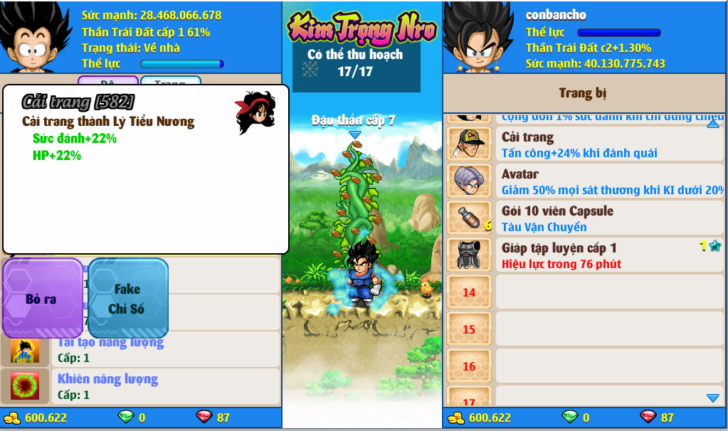 Nick Ngọc Rồng Online VIP giá rẻ, NickDaoQuan.Com, Shop Nick Ngọc Rồng