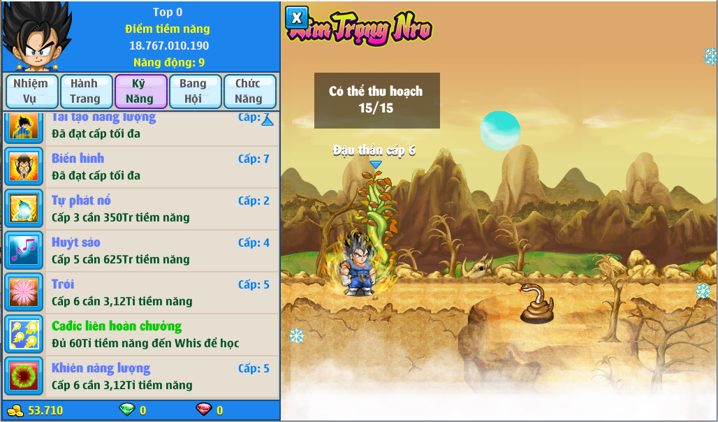 Nick Ngọc Rồng Online VIP giá rẻ, NickDaoQuan.Com, Shop Nick Ngọc Rồng