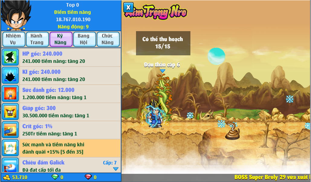 Nick Ngọc Rồng Online VIP giá rẻ, NickDaoQuan.Com, Shop Nick Ngọc Rồng