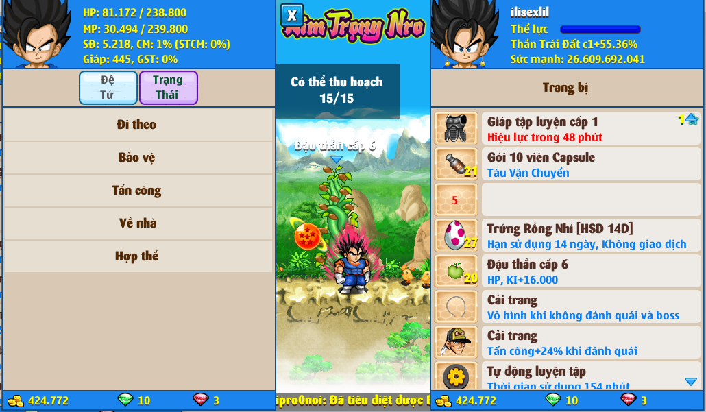 Nick Ngọc Rồng Online VIP giá rẻ, NickDaoQuan.Com, Shop Nick Ngọc Rồng