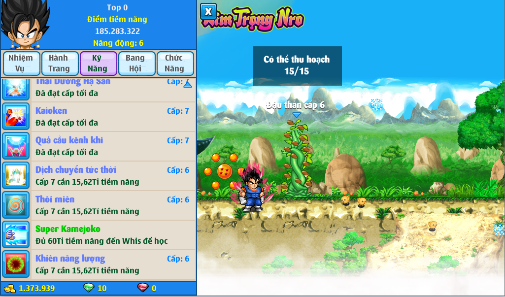 Nick Ngọc Rồng Online VIP giá rẻ, NickDaoQuan.Com, Shop Nick Ngọc Rồng