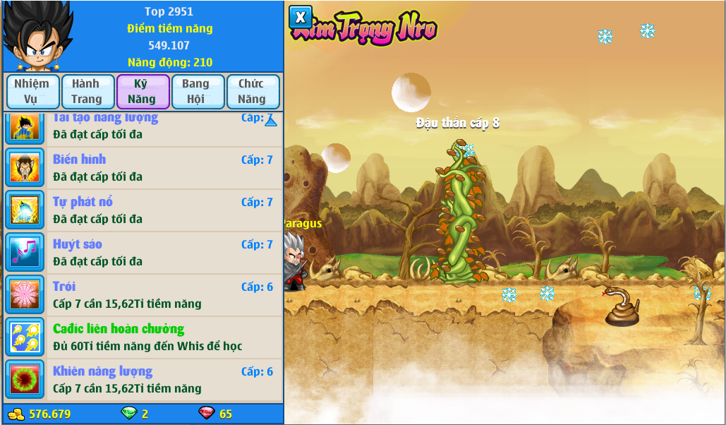 Nick Ngọc Rồng Online VIP giá rẻ, NickDaoQuan.Com, Shop Nick Ngọc Rồng