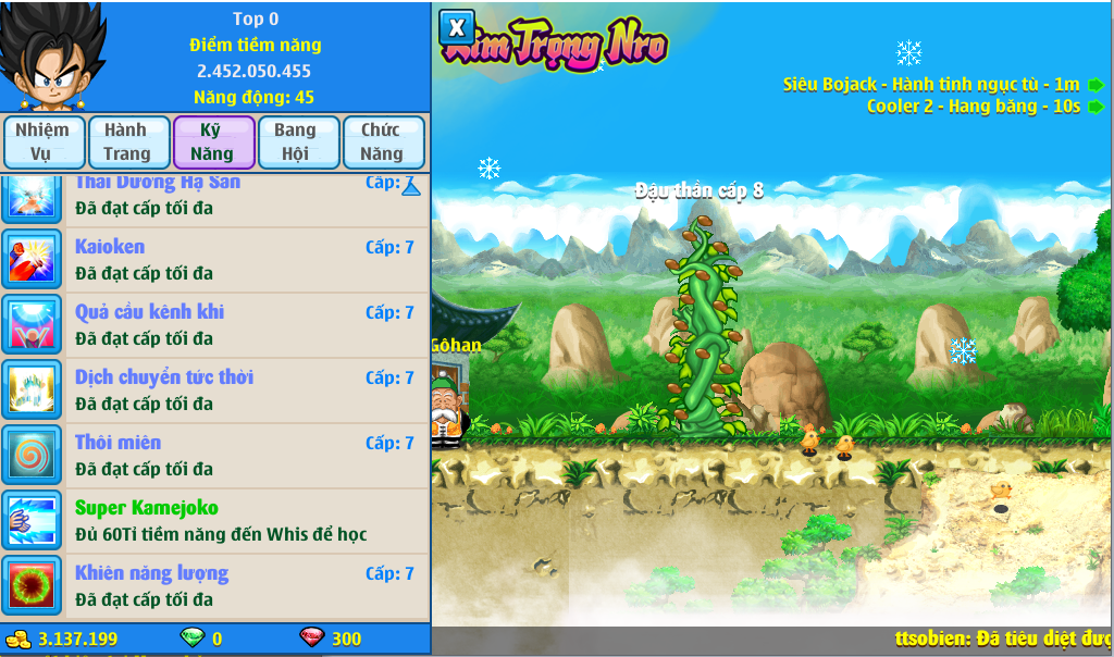 Nick Ngọc Rồng Online VIP giá rẻ, NickDaoQuan.Com, Shop Nick Ngọc Rồng