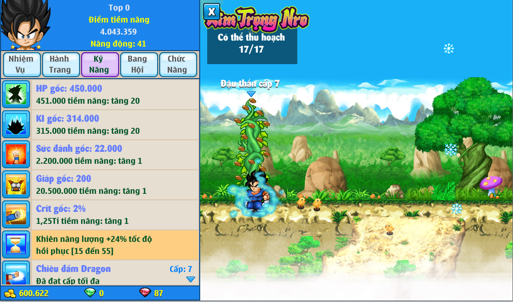 Nick Ngọc Rồng Online VIP giá rẻ, NickDaoQuan.Com, Shop Nick Ngọc Rồng