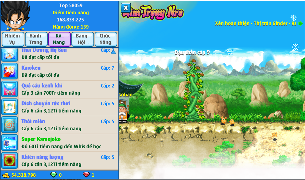 Nick Ngọc Rồng Online VIP giá rẻ, NickDaoQuan.Com, Shop Nick Ngọc Rồng