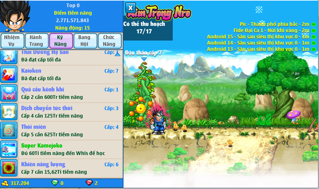 Nick Ngọc Rồng Online VIP giá rẻ, NickDaoQuan.Com, Shop Nick Ngọc Rồng