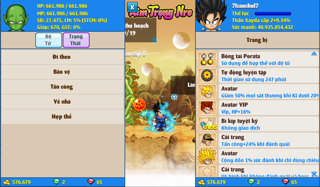 Nick Ngọc Rồng Online VIP giá rẻ, NickDaoQuan.Com, Shop Nick Ngọc Rồng