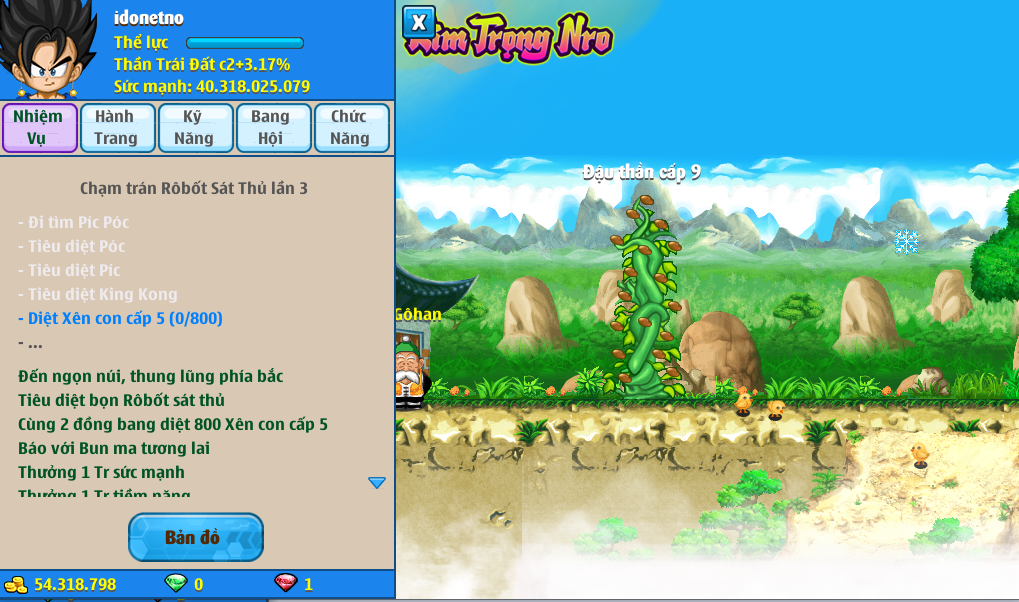 Nick Ngọc Rồng Online VIP giá rẻ, NickDaoQuan.Com, Shop Nick Ngọc Rồng