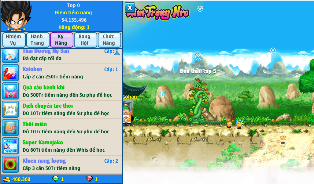 Nick Ngọc Rồng Online VIP giá rẻ, NickDaoQuan.Com, Shop Nick Ngọc Rồng