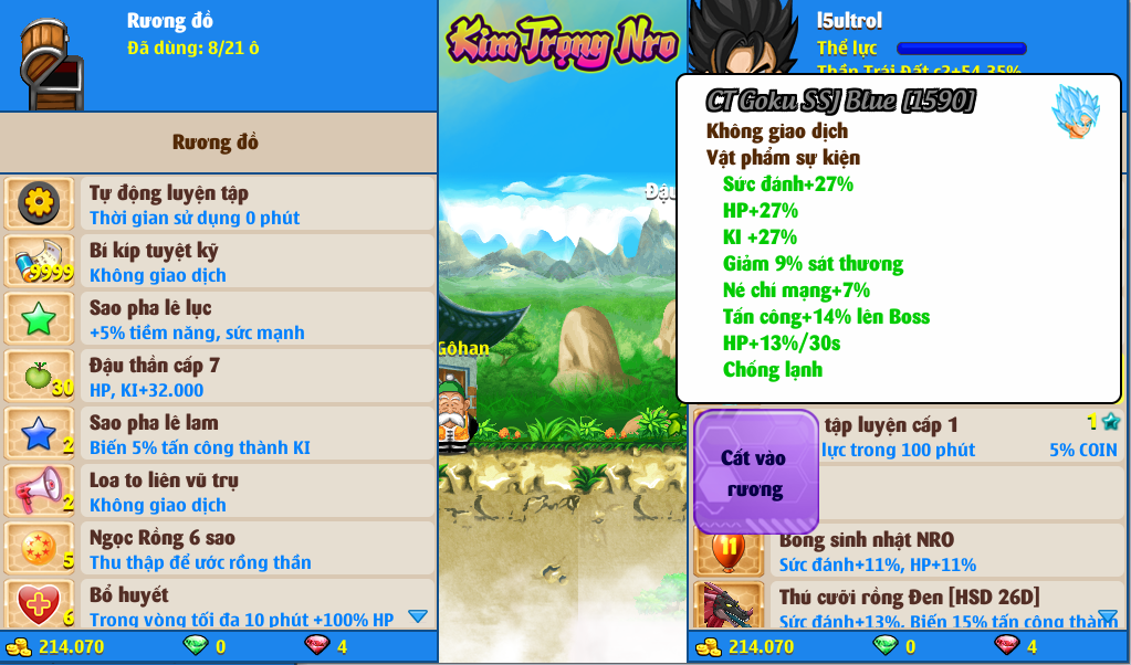 Nick Ngọc Rồng Online VIP giá rẻ, NickDaoQuan.Com, Shop Nick Ngọc Rồng