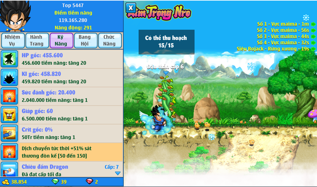 Nick Ngọc Rồng Online VIP giá rẻ, NickDaoQuan.Com, Shop Nick Ngọc Rồng