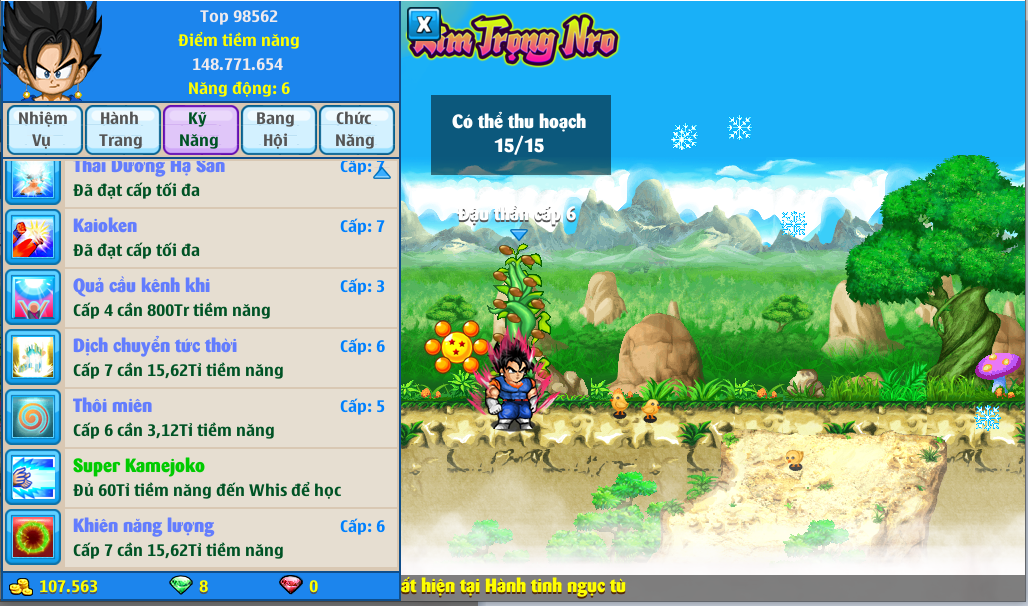 Nick Ngọc Rồng Online VIP giá rẻ, NickDaoQuan.Com, Shop Nick Ngọc Rồng