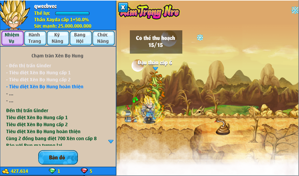 Nick Ngọc Rồng Online VIP giá rẻ, NickDaoQuan.Com, Shop Nick Ngọc Rồng