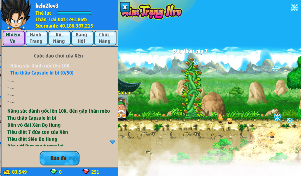 Nick Ngọc Rồng Online VIP giá rẻ, NickDaoQuan.Com, Shop Nick Ngọc Rồng