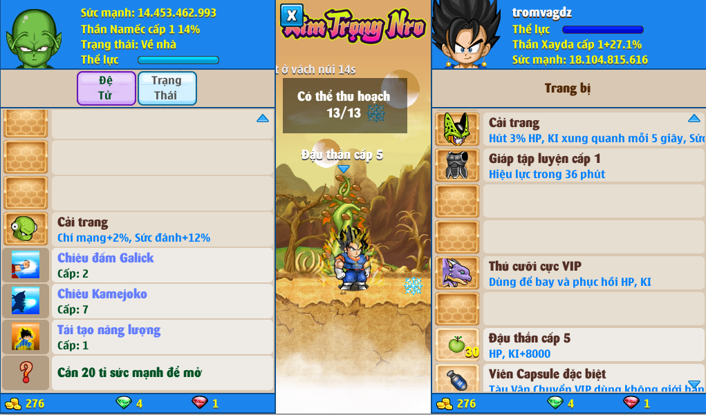 Nick Ngọc Rồng Online VIP giá rẻ, NickDaoQuan.Com, Shop Nick Ngọc Rồng