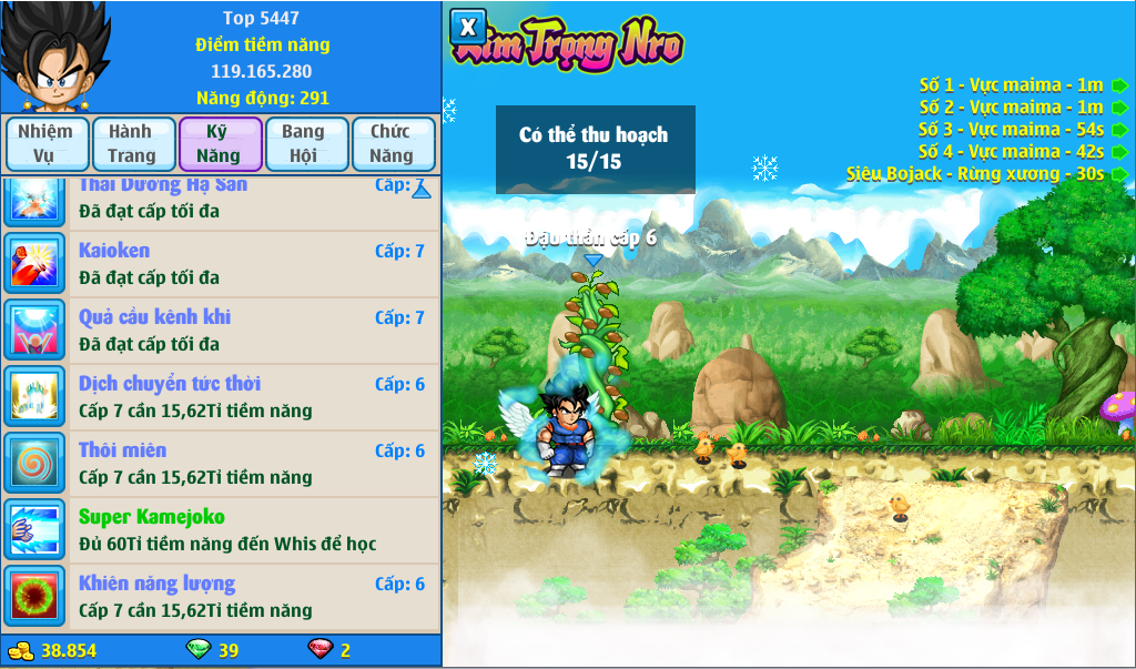 Nick Ngọc Rồng Online VIP giá rẻ, NickDaoQuan.Com, Shop Nick Ngọc Rồng