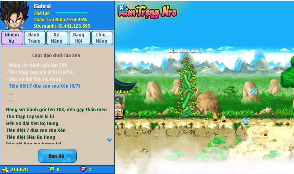 Nick Ngọc Rồng Online VIP giá rẻ, NickDaoQuan.Com, Shop Nick Ngọc Rồng