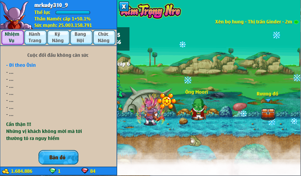 Nick Ngọc Rồng Online VIP giá rẻ, NickDaoQuan.Com, Shop Nick Ngọc Rồng