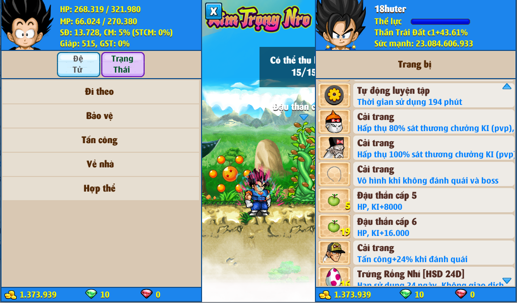 Nick Ngọc Rồng Online VIP giá rẻ, NickDaoQuan.Com, Shop Nick Ngọc Rồng