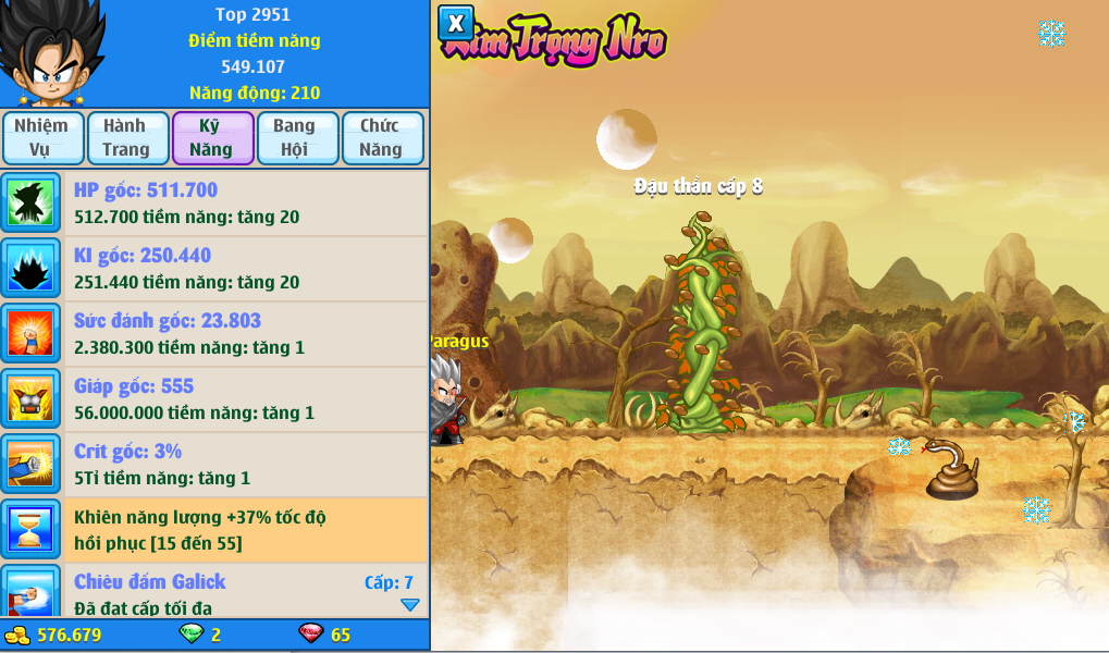 Nick Ngọc Rồng Online VIP giá rẻ, NickDaoQuan.Com, Shop Nick Ngọc Rồng