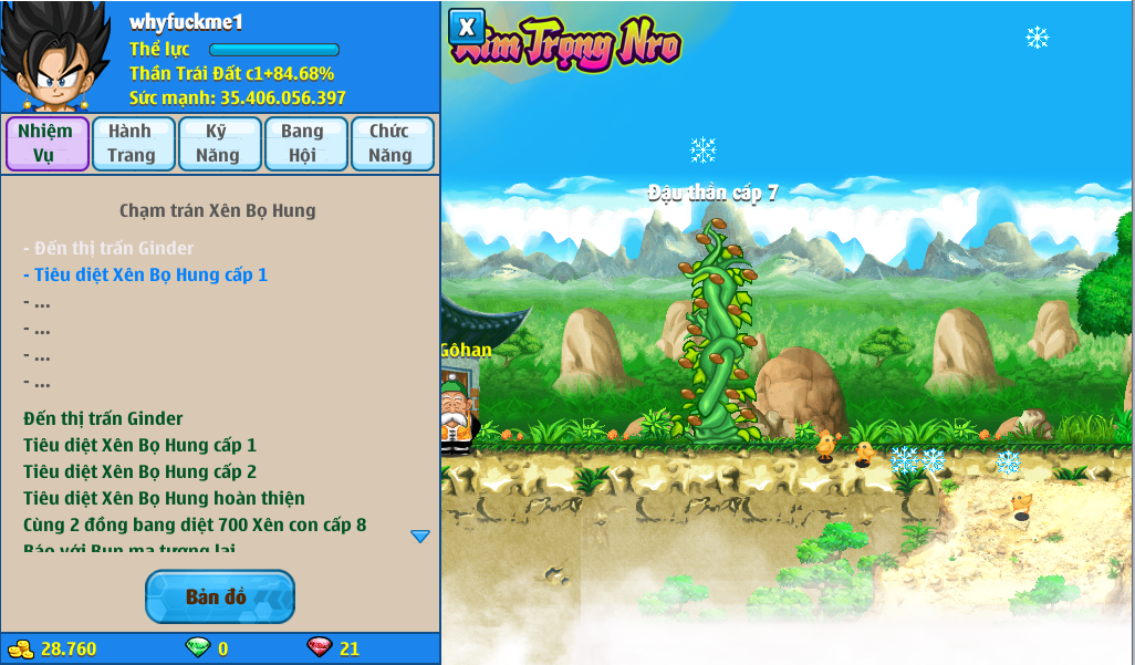 Nick Ngọc Rồng Online VIP giá rẻ, NickDaoQuan.Com, Shop Nick Ngọc Rồng