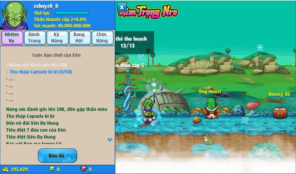 Nick Ngọc Rồng Online VIP giá rẻ, NickDaoQuan.Com, Shop Nick Ngọc Rồng