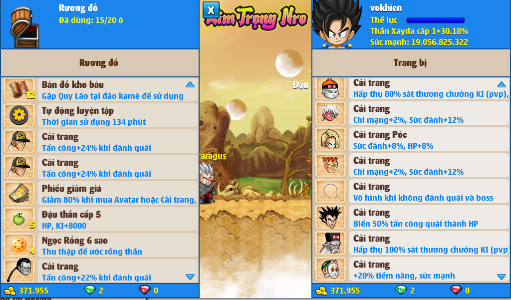 Nick Ngọc Rồng Online VIP giá rẻ, NickDaoQuan.Com, Shop Nick Ngọc Rồng