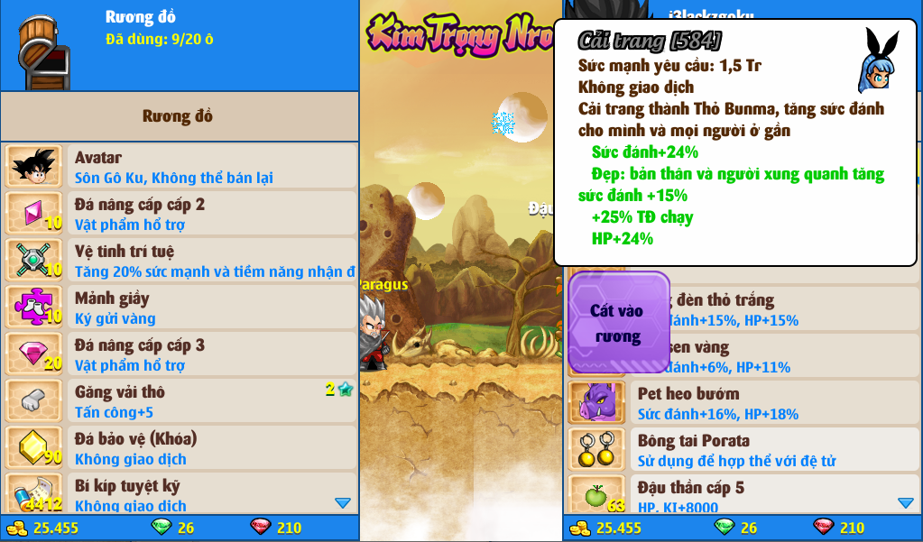 Nick Ngọc Rồng Online VIP giá rẻ, NickDaoQuan.Com, Shop Nick Ngọc Rồng