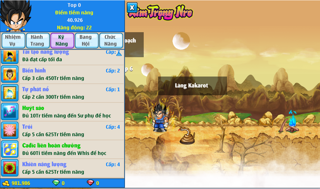 Nick Ngọc Rồng Online VIP giá rẻ, NickDaoQuan.Com, Shop Nick Ngọc Rồng