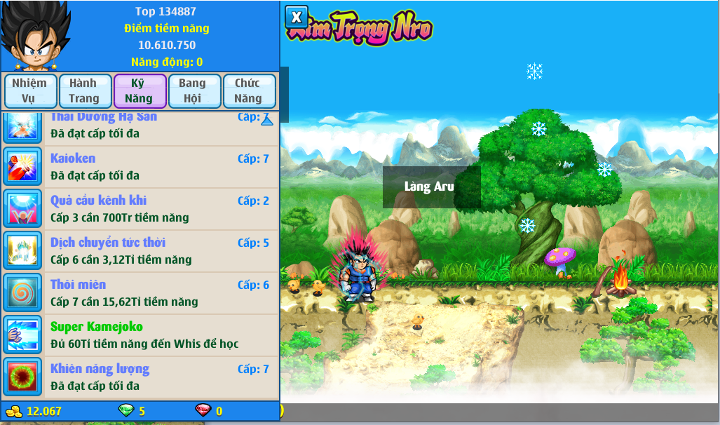 Nick Ngọc Rồng Online VIP giá rẻ, NickDaoQuan.Com, Shop Nick Ngọc Rồng