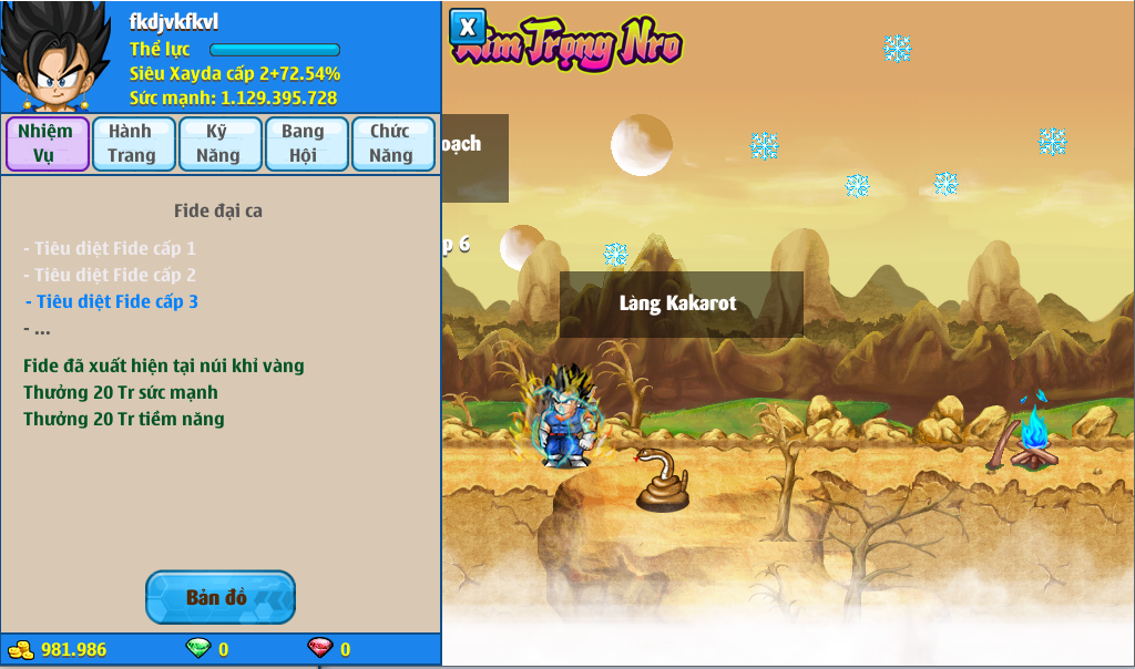 Nick Ngọc Rồng Online VIP giá rẻ, NickDaoQuan.Com, Shop Nick Ngọc Rồng