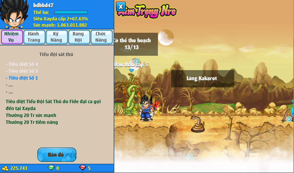 Nick Ngọc Rồng Online VIP giá rẻ, NickDaoQuan.Com, Shop Nick Ngọc Rồng