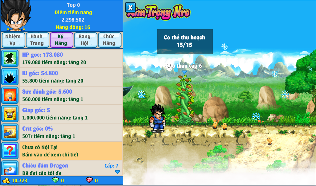 Nick Ngọc Rồng Online VIP giá rẻ, NickDaoQuan.Com, Shop Nick Ngọc Rồng