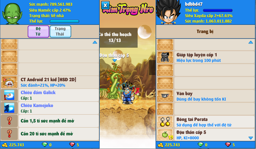 Nick Ngọc Rồng Online VIP giá rẻ, NickDaoQuan.Com, Shop Nick Ngọc Rồng