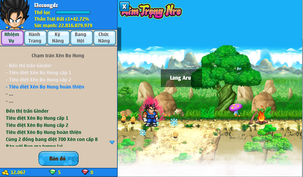 Nick Ngọc Rồng Online VIP giá rẻ, NickDaoQuan.Com, Shop Nick Ngọc Rồng