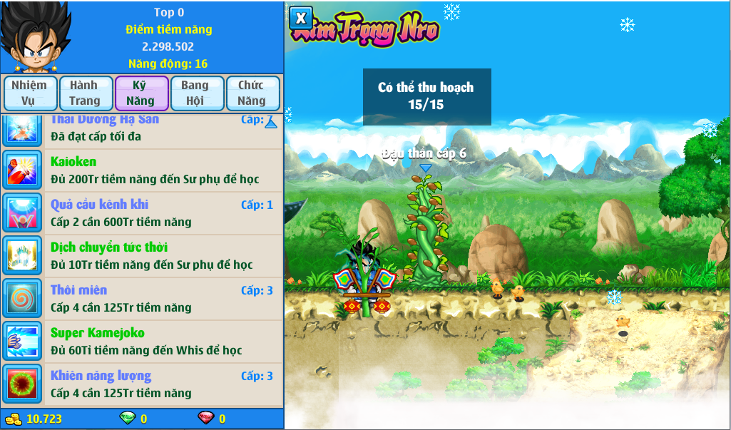 Nick Ngọc Rồng Online VIP giá rẻ, NickDaoQuan.Com, Shop Nick Ngọc Rồng