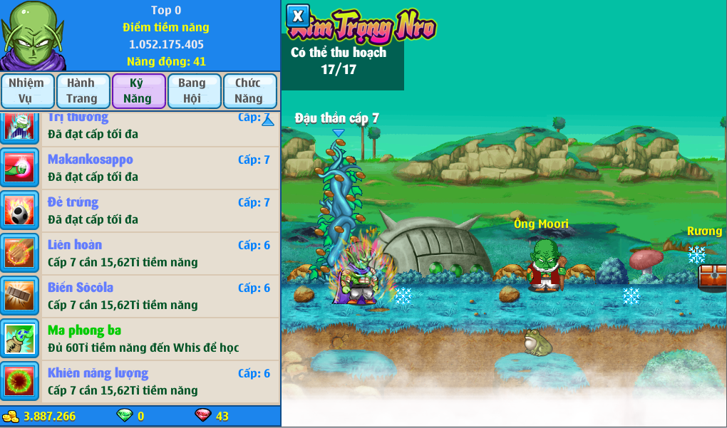 Nick Ngọc Rồng Online VIP giá rẻ, NickDaoQuan.Com, Shop Nick Ngọc Rồng