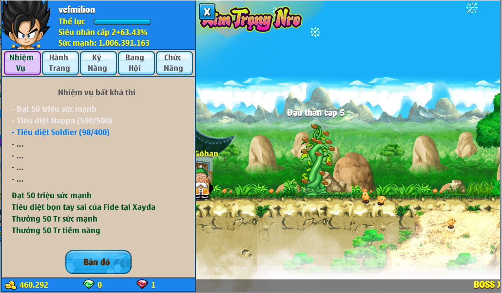 Nick Ngọc Rồng Online VIP giá rẻ, NickDaoQuan.Com, Shop Nick Ngọc Rồng